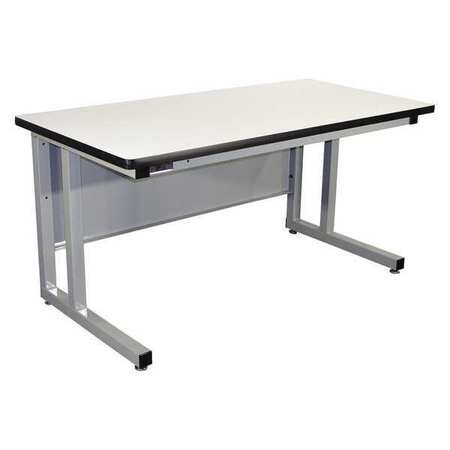 PROLINE CHD6030P-A31-SW806-BLT WORKSTATION PLASTIC LT GRAY