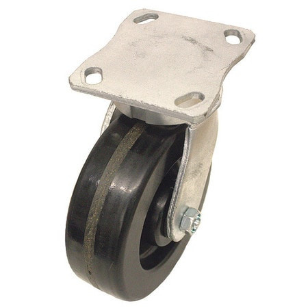 GRAINGER GLOBAL SOURCING P25S-PH040R-14 KINGPINLESS PLATE CASTER SWIVEL 800 LB.