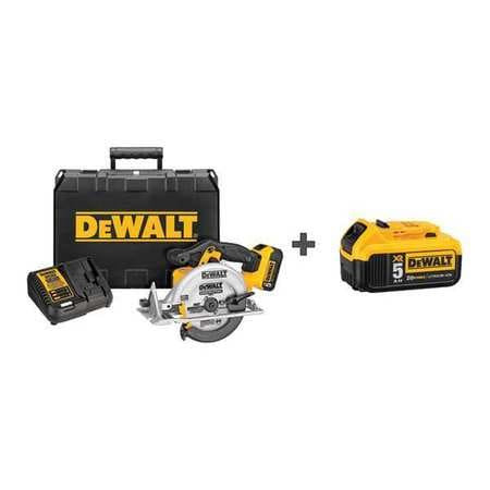 DEWALT TOOLS DCS391P1/ DCB205 CORDLESS CIRCULAR SAW KIT 20.0V