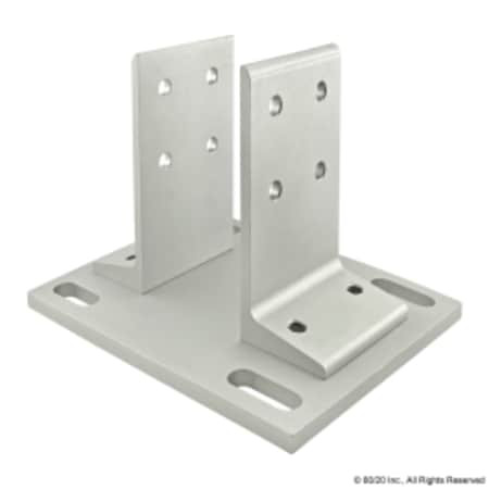 80/20 INC 2410 FLOOR MOUNT BASE PLATE FOR 3030