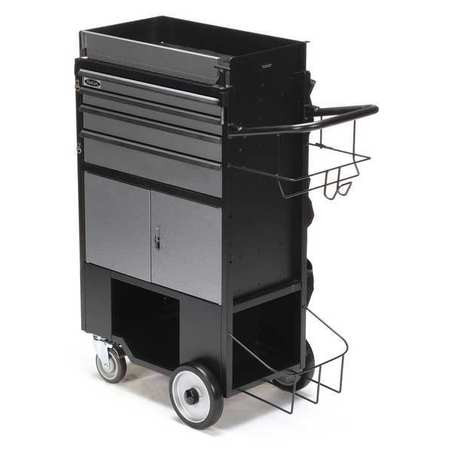 FLEXCART FC-400LBC ROLLING CABINET 14-1/2 W 4 DRAWERS