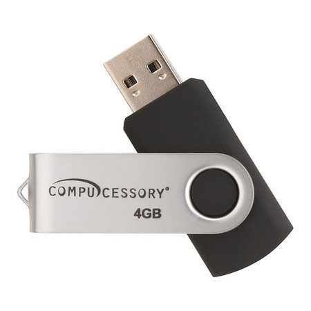 COMPUCESSORY CCS26465 PASSWORD PROTECTED USB FLASH DRIVES 4 GB