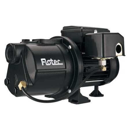 FLOTEC FP4105 JET PUMP,CAST IRON,SHALLOW WELL,1/2HP