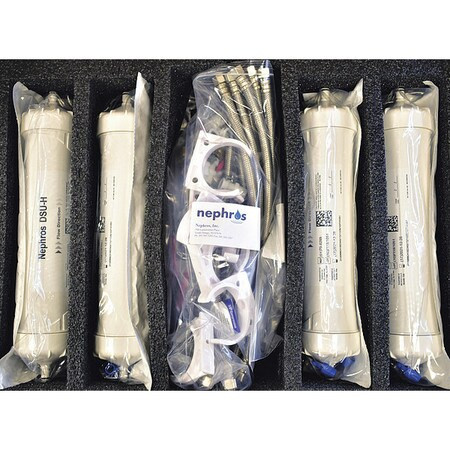 NEPHROS 70-0298F INLINE WATER FILTER 5 H