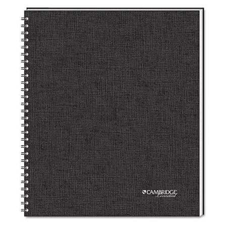 MEAD CAMBRIDGE 06066 NOTEBOOK,QUICKNTS 20,BLACK