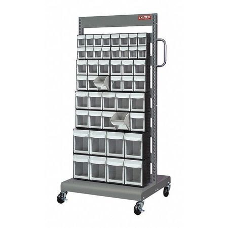 SHUTER 1010021 BIN CART TWO SIDED,PEG BOARD