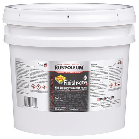 CONCRETE SAVER 353016 FLOOR COATING KIT SATIN 1 GAL.