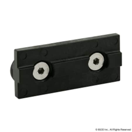 80/20 INC 6893 DOUBLE KEYED WEAR PADS UNI BLACK 15 S