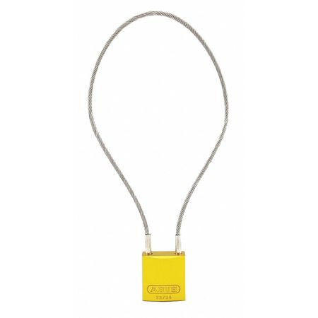 ABUS 13087 LOCKOUT PADLOCK KEY ALIKE YLLW BODY