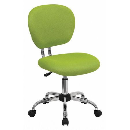 FLASH FURNITURE H-2376-F-GN-GG APPLE MID-BACK TASK CHAIR