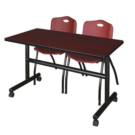 KOBE MKFT4830MH47BY FLIP TOP TABLE,W/2 M STK CHAIRS,48"X30"