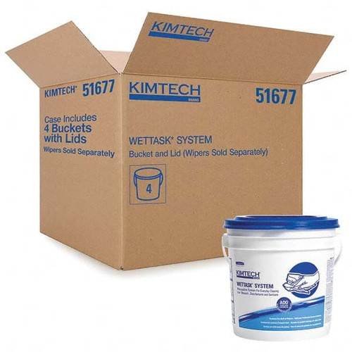 KIMTECH 51677 KIMTECH PREP BUCKET WETTASK WIPING SYSTE
