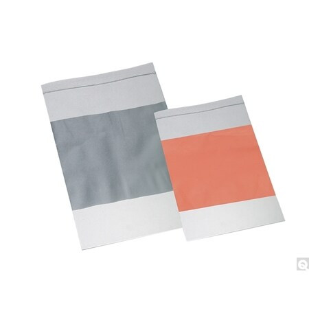 QORPAK BAG-09856 LDPE 2 MIL. CLEAR ZIP BAG,W/WHIT,PK1000