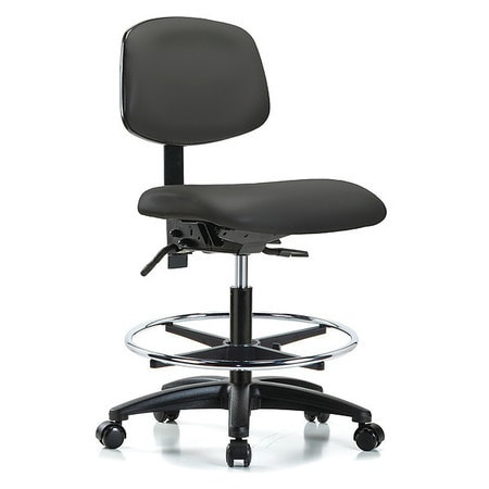 INSTOCK GRVMBCH-RG-CF-RC-8605 CLEANROOM TASK CHAIR 300 LB CAP. VINYL