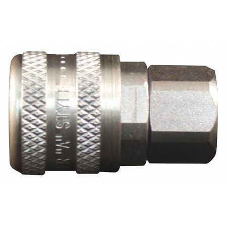 MILTON 775 A STYLE COUPLER,1/4" FNPT,PK10