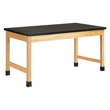 DIVERSIFIED WOODCRAFTS, INC. P7902K30L TABLE PLAIN APRON CHEM TOP 42 X60 X30