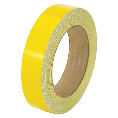 HARRIS INDUSTRIES ZRF1X50'YL REFLECTIVE MARKING TAPE SOLID YELLOW 1 W