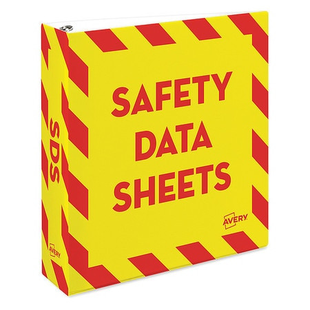 AVERY 7771118951 HEAVY-DUTY INDUSTRIAL SDS BINDER 2 ONE-