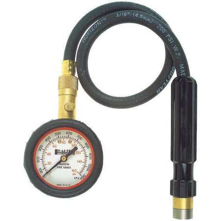 HALTEC GA-276 DIAL GAUGE LONG HOSE/HANDLE 0-160 PSI