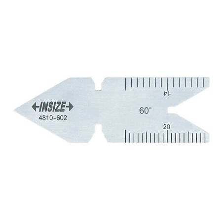 INSIZE 4810-602 CENTER GAGES; TYPE: CENTER GAGE ; ANGLE: