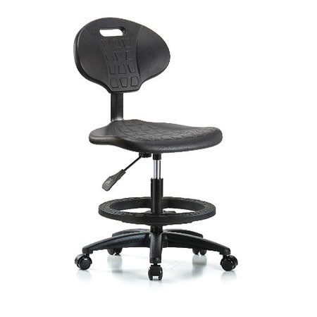 BLUE RIDGE ERGONOMICS BR-TPMBCH-RG-A0-BF-RC ERIE MED BENCH CHAIR BF CASTERS