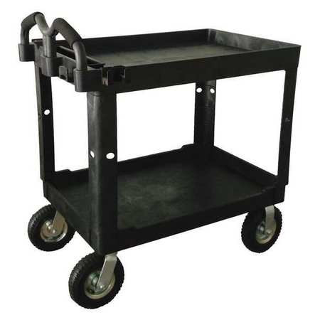 GRAINGER GLOBAL SOURCING 52TV57 CART 500 LB. BLACK LIPPED 9 CASTER DIA.