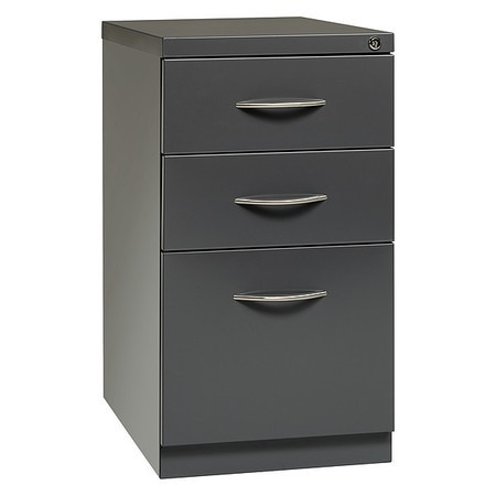 HIRSH 21116 FOLDERFILESMOBILEPEDESTAL:3DRAWERS,STEEL