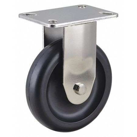GRAINGER GLOBAL SOURCING 400K77 NSF-LISTED PLATE CASTER RIGID 350 LB.