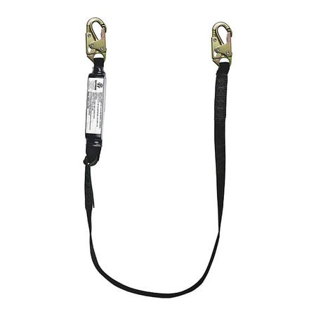 SAFEWAZE FS88660-HW HEAVY WEIGHT LANYARD DBL SNAP HOOKS