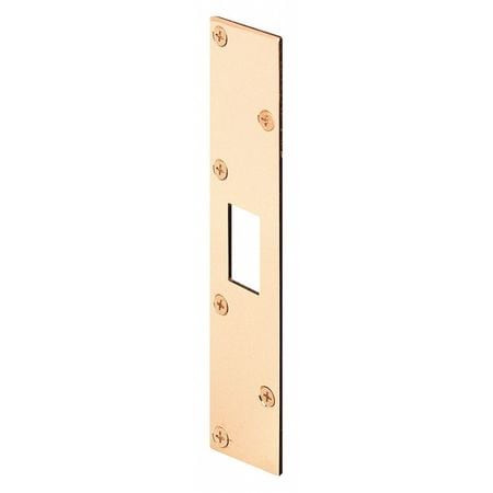 DEFENDER SECURITY U 9425 DEADBOLT STRIKE STEEL PLATED