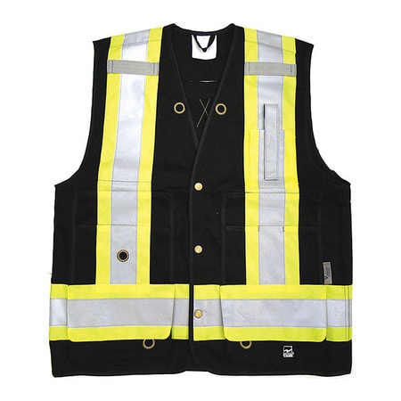 OPEN ROAD 6165BK-XXL SURVEYCSA VEST BLACK XXL