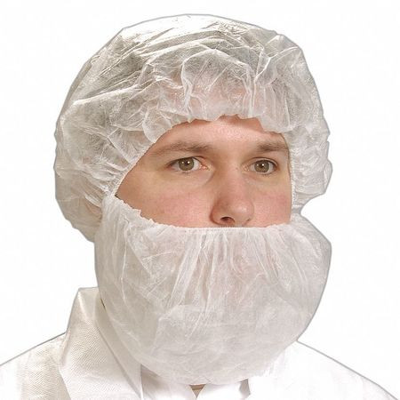 GENPRO MS-14138-8 BEARD COVER,DISPOSABLE,UNIV,PK1000