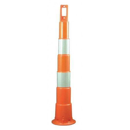 PLASTICADE 650R1-O-6-EG-A NAVICADE 42" PLASTIC CHANNELIZING ORANGE