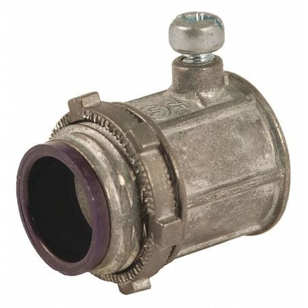 RACO 2649 CONNECTOR,ZINC,OVERALL L 3 25/64IN