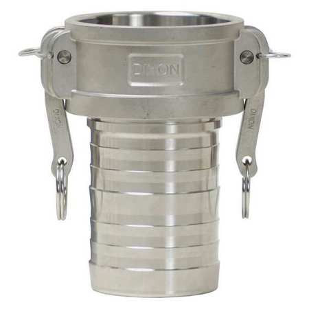 DIXON VALVE  COUPLING G300-C-ALCR CRIMP CAM/GROOVE,COUPLER X HOSE,3",AL