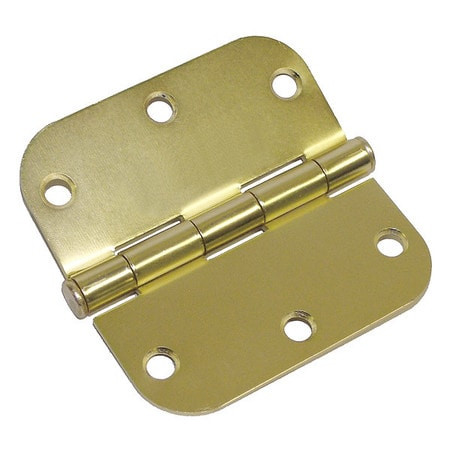 GRAINGER GLOBAL SOURCING 56-262SBRS BUTT HINGE STEEL SATIN BRASS PR