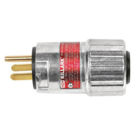 KILLARK UGP-15231QWWW PLUG 125VAC 60 HZ 15A 1 HP