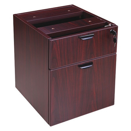 BOSS MFG CO N108-M BOSS HANGING PEDESTAL FILE - MAHOGANY