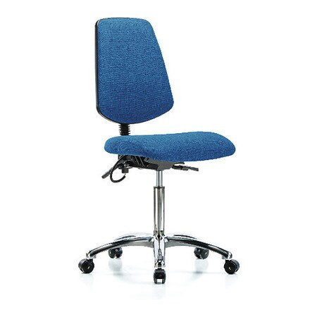 BLUE RIDGE ERGONOMICS BR-ESD-FMBCH-MB-CR-T1-A0-NF-EC-ESDBLU ERGONOMIC CHAIR FABRIC BLUE