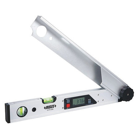 INSIZE 2174-225 ELECTRONIC PROTRACTOR LCD