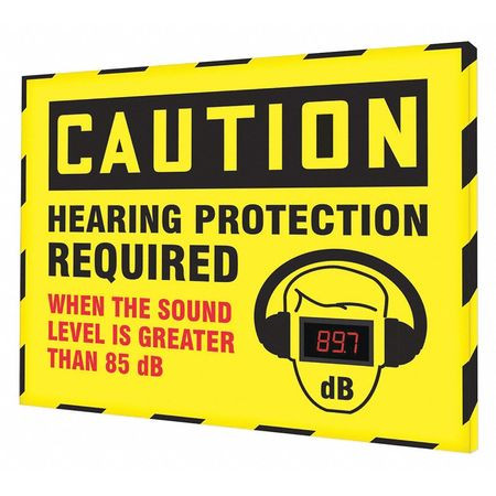 CONDOR USA INC 444A67 SOUND LEVEL DECIBEL METER SIGN 30 H 36 W