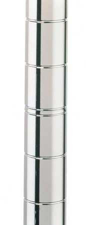 METRO 74P-2 9995Z-8 WIRE SHELF POST 74-1/2 H CHROME PK2