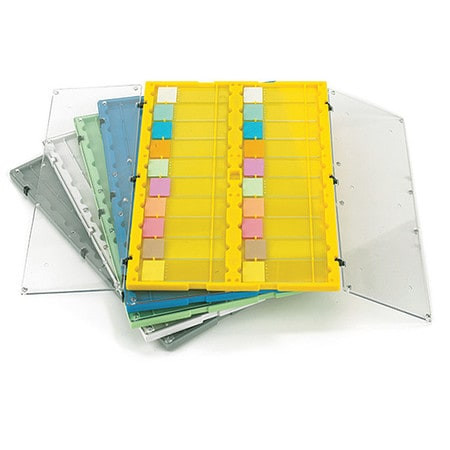 GLOBE SCIENTIFIC 513029A-1 SLIDE HOLDER POLYSTYRENE 292X197MM SIZE