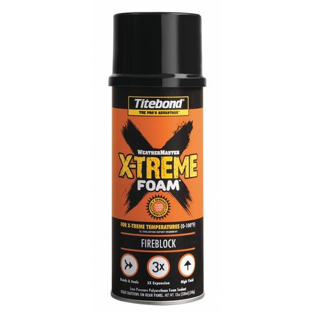 TITEBOND 8541 FIREBLOCK FOAM SEALANT,12 OZ.,PK12