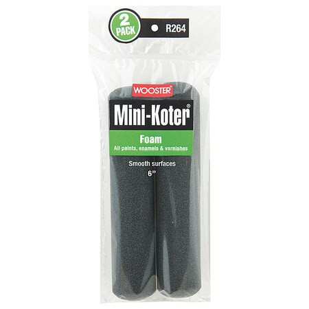MINI-KOTER R264-6 MINI PAINT ROLLERS 6 L 3/8 NAP PK2