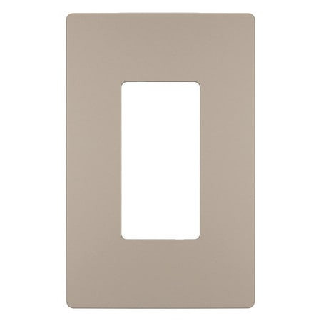 PASS SEYMOUR RWP26NICC6 ROCKER WALL PLATE SMOOTH PLASTIC SILVER