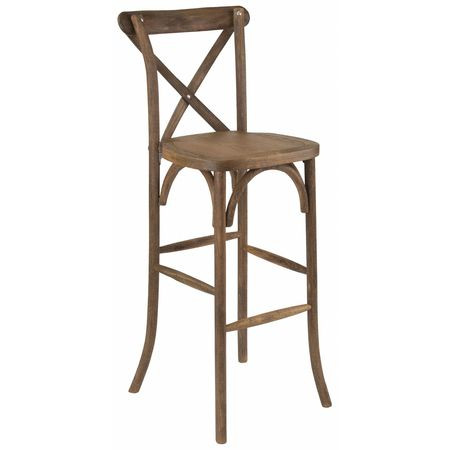 FLASH FURNITURE XA-X-BAR-GO-GG BARSTOOL ANTIQUE CROSS BACK