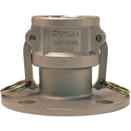 DIXON TICONDEROGA CO. 100-DL-SS CAM AND GROOVE COUPLING,1",316 SS
