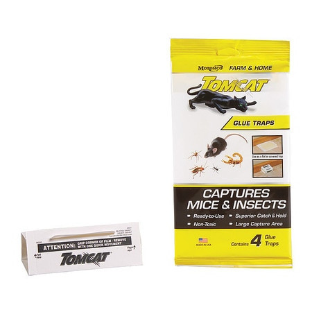 TOMCAT 32509 GLUE TRAP BOARD STYLE 8-1/2 L PK4