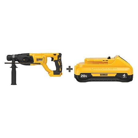 DEWALT TOOLS DCH133B/DCB240 CORDLESS ROTARY HAMMER KIT D-HANDLE 20V